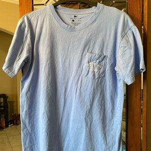 Southern Lure T-shirt. Blue short sleeve. Size large